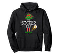 Soccer Elf Group Matching Family Ball Hoodie - Graphic Print Men Women - T-Shirt, Sweatshirt, Hoodie