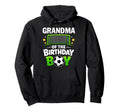 Grandma Birthday Soccer Ball Family Hoodie - Casual Everyday Wear Unisex - T-Shirt, Sweatshirt, Hoodie