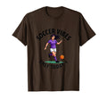 Soccer Vibes Only Today Womens T-Shirt - Fun Novelty Design for Adults - T-Shirt, Sweatshirt, Hoodie
