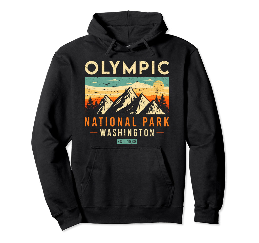 Olympic Est 1938 Washington National Hoodie - Custom Art Print for Adults - T-Shirt, Sweatshirt, Hoodie