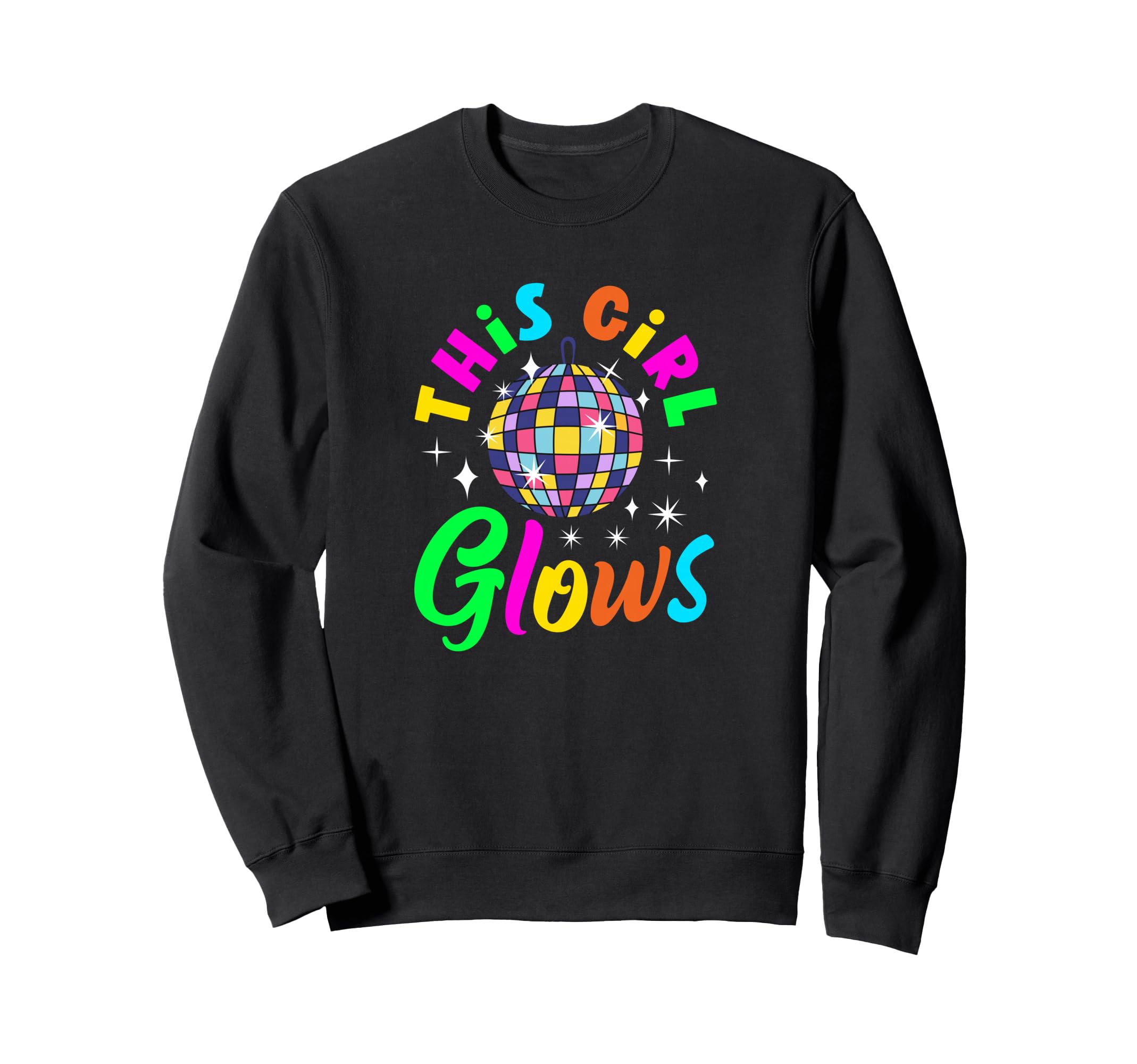 Back To 80S Disco Ball Sweatshirt - Custom Art Print Men Women - T-Shirt, Sweatshirt, Hoodie