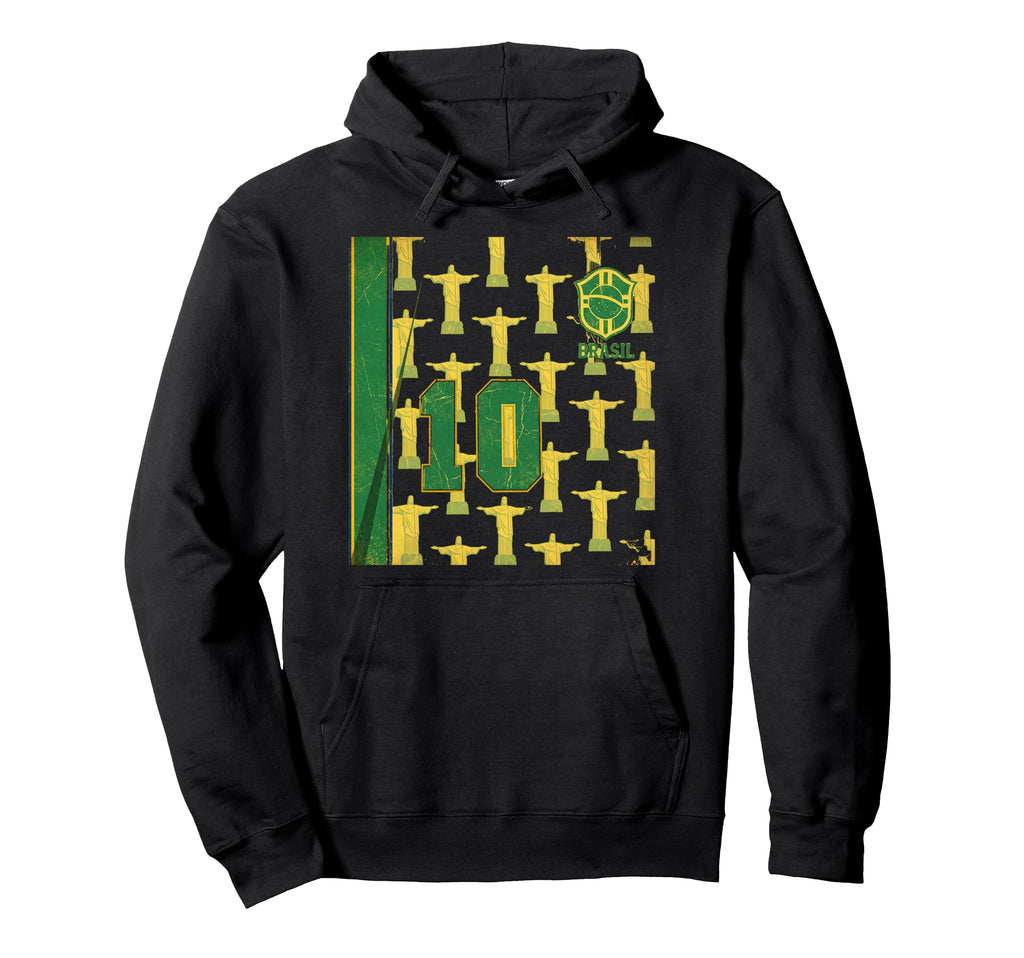 Brazil Gift Flag Brazilian Fan Samba Hoodie - Trendy Graphic Men Women - T-Shirt, Sweatshirt, Hoodie