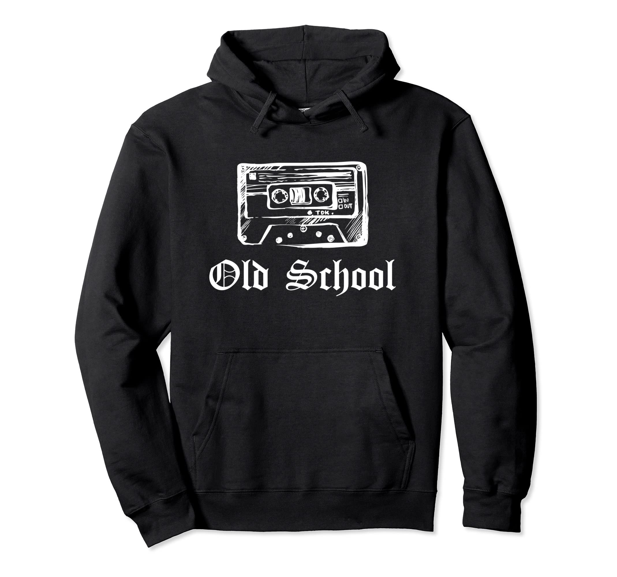 Old School Hip Hop Rap Cassette Tape Hoodie - Fun Novelty Design Unisex - T-Shirt, Sweatshirt, Hoodie