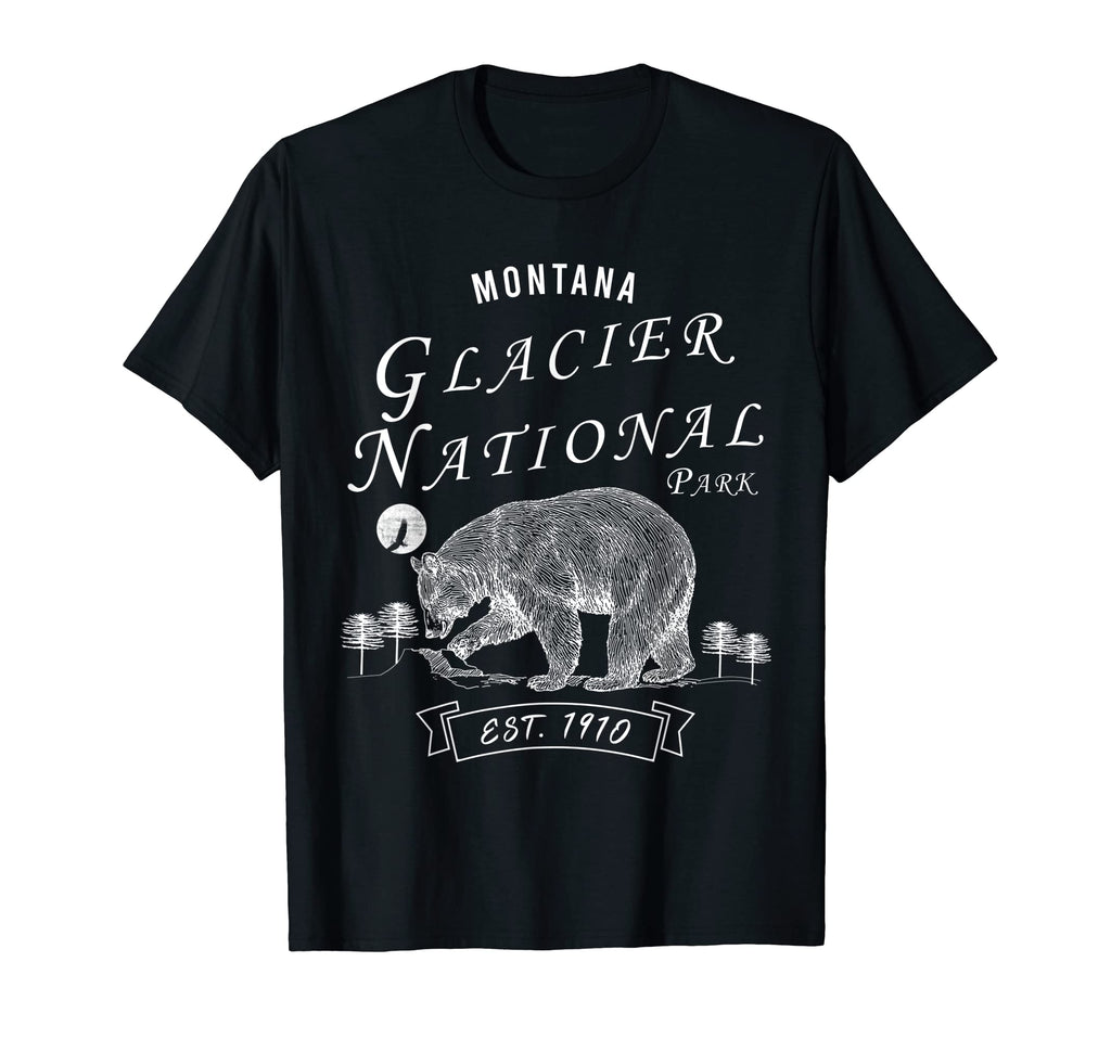 Glacier National Park Hiking Montana T-Shirt - Streetwear Style Unisex - T-Shirt, Sweatshirt, Hoodie