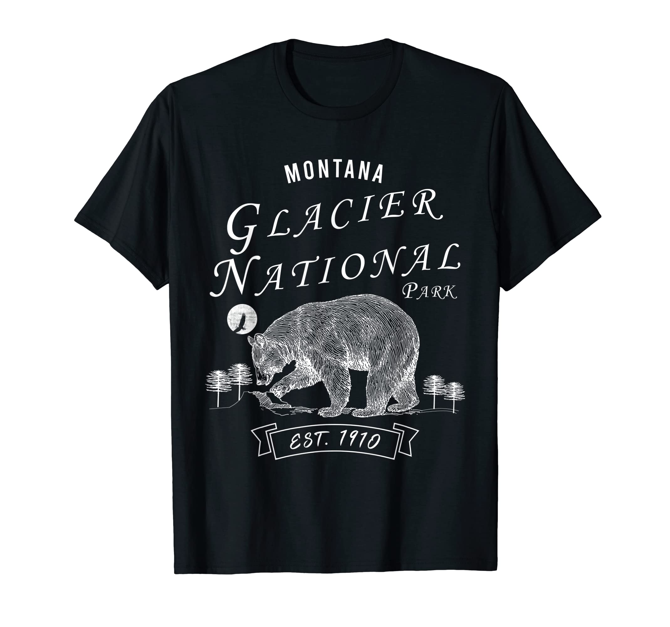 Glacier National Park Hiking Montana T-Shirt - Streetwear Style Unisex - T-Shirt, Sweatshirt, Hoodie
