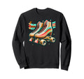 Roller Skates 70S Quad Skating Lovers Sweatshirt - Unique Graphic Unisex - T-Shirt, Sweatshirt, Hoodie