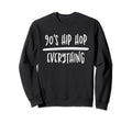 90S Hip Hop Old School Rap Gift Husband T-Shirt - Custom Art Print Unisex - T-Shirt, Sweatshirt, Hoodie