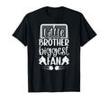 Little Brother Hockey Goalie Brother T-Shirt - Custom Art Print for Adults - T-Shirt, Sweatshirt, Hoodie