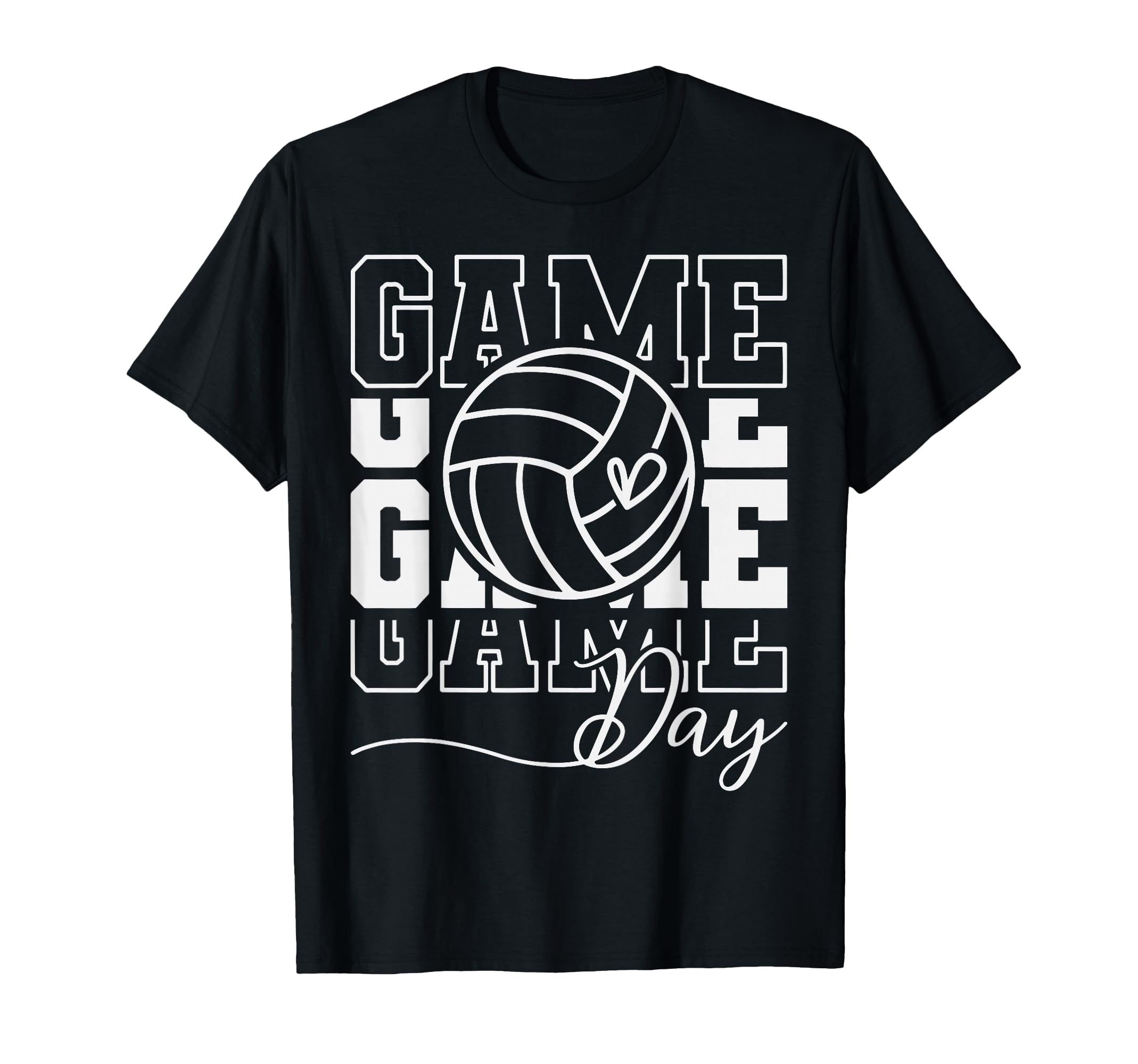 Volleyball Game Day Vibes Volley T-Shirt - Aesthetic Graphic Men Women - T-Shirt, Sweatshirt, Hoodie