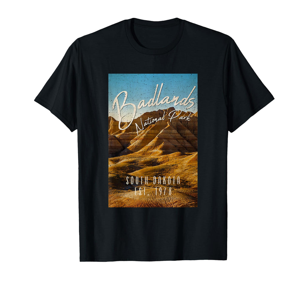 Badlands National Park Rocks T-Shirt - Aesthetic Graphic for Adults - T-Shirt, Sweatshirt, Hoodie