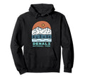 Denali National Park Throwback Hoodie - Custom Art Print for Adults - T-Shirt, Sweatshirt, Hoodie
