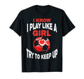 I Play Like Soccer Moms Soccer T-Shirt - Minimalist Print Unisex - T-Shirt, Sweatshirt, Hoodie