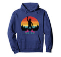 Bigfoot Roller Skates Sunset Cryptid Hoodie - Custom Art Print for Adults - T-Shirt, Sweatshirt, Hoodie