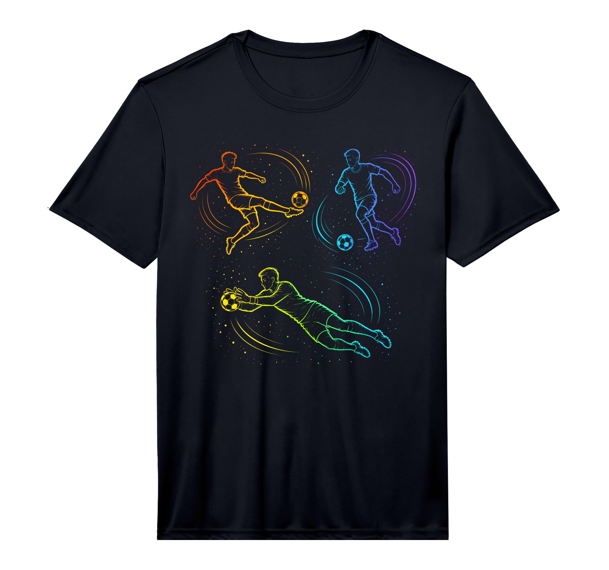 Soccer Goalie Player Sports Performance T-Shirt - Novelty Apparel Unisex - T-Shirt, Sweatshirt, Hoodie