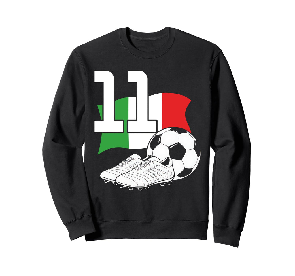 11 Soccer Birthday Gift Soccer Fan Sweatshirt - Minimalist Print Unisex - T-Shirt, Sweatshirt, Hoodie
