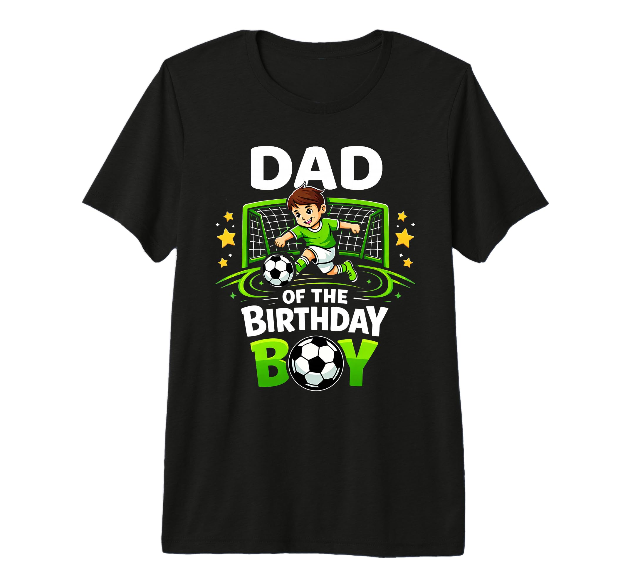 Dad Birthday Soccer Player Funny Soccer Dad T-Shirt - Graphic Print Unisex - T-Shirt, Sweatshirt, Hoodie