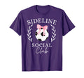 Sideline Social Club Coquette Soccer T-Shirt - Trendy Graphic Men Women - T-Shirt, Sweatshirt, Hoodie