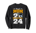Proud Mom 2024 Senior Soccer High Sweatshirt - Minimalist Print for Adults - T-Shirt, Sweatshirt, Hoodie