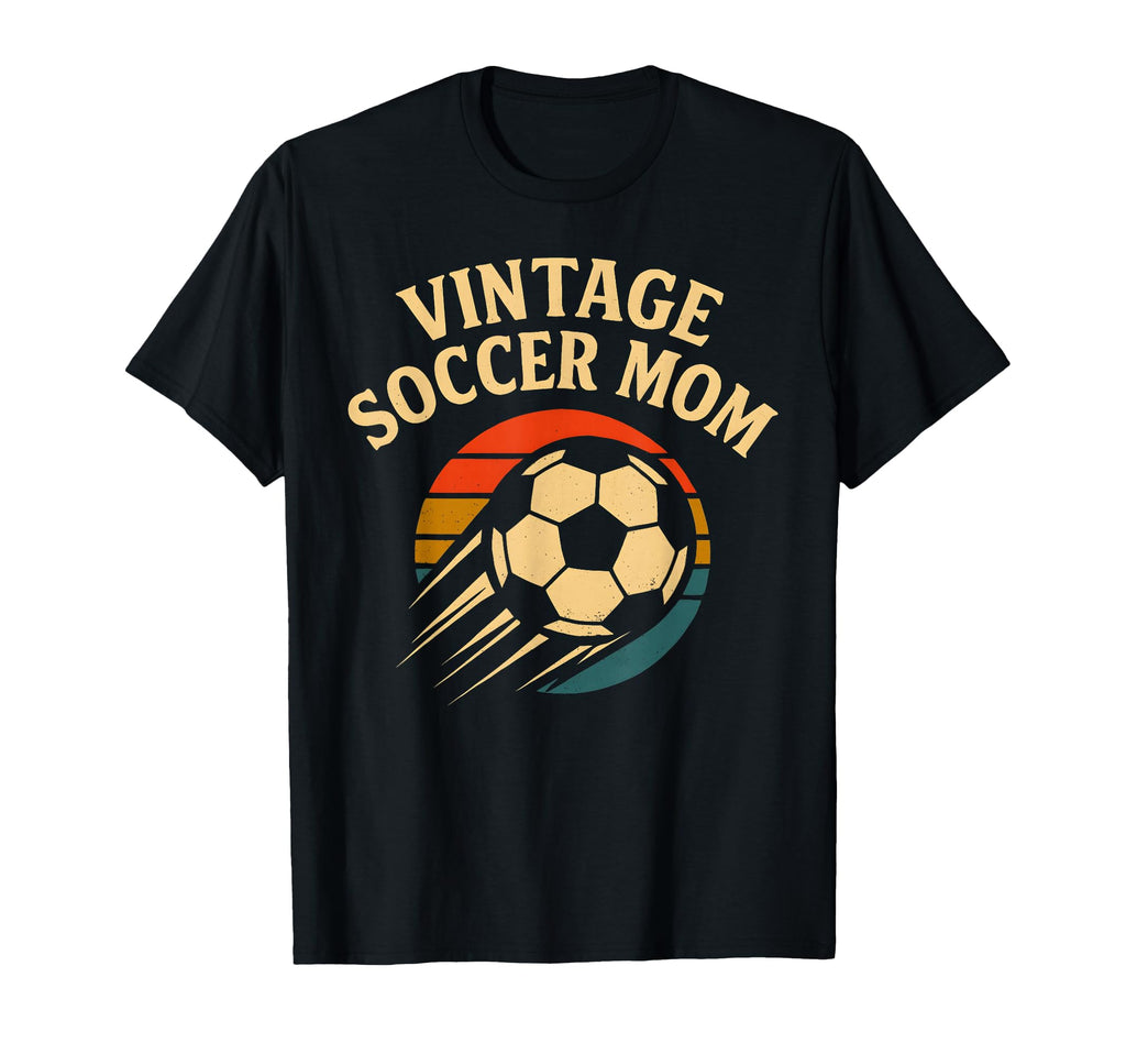 Soccer Mom Distressed Ball T-Shirt - Unique Graphic Men Women - T-Shirt, Sweatshirt, Hoodie