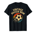 Soccer Mom Distressed Ball T-Shirt - Aesthetic Graphic for Adults - T-Shirt, Sweatshirt, Hoodie