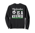 Proud Soccer Keeper Papa Soccer Goalie Sweatshirt - Unique Graphic Unisex - T-Shirt, Sweatshirt, Hoodie