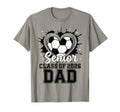 Senior Dad Class 2026 Soccer Drip Melt T-Shirt - Trendy Graphic for Adults - T-Shirt, Sweatshirt, Hoodie