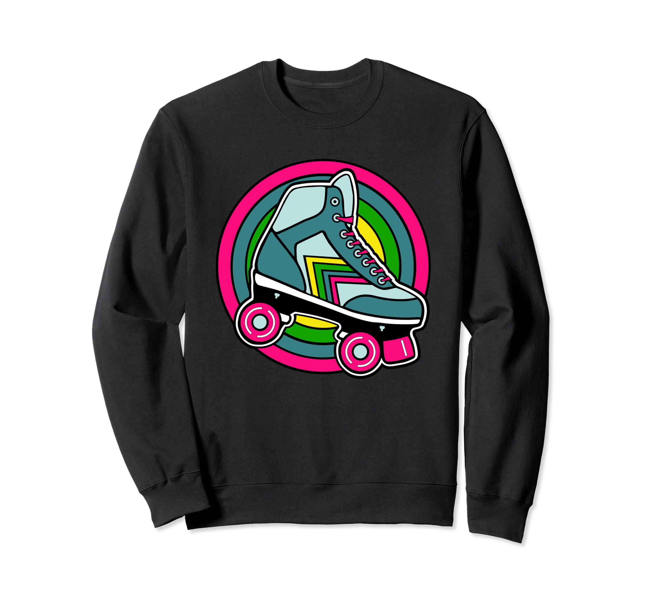Love To Roller Skate I Love 80S Sweatshirt - Graphic Print Men Women - T-Shirt, Sweatshirt, Hoodie