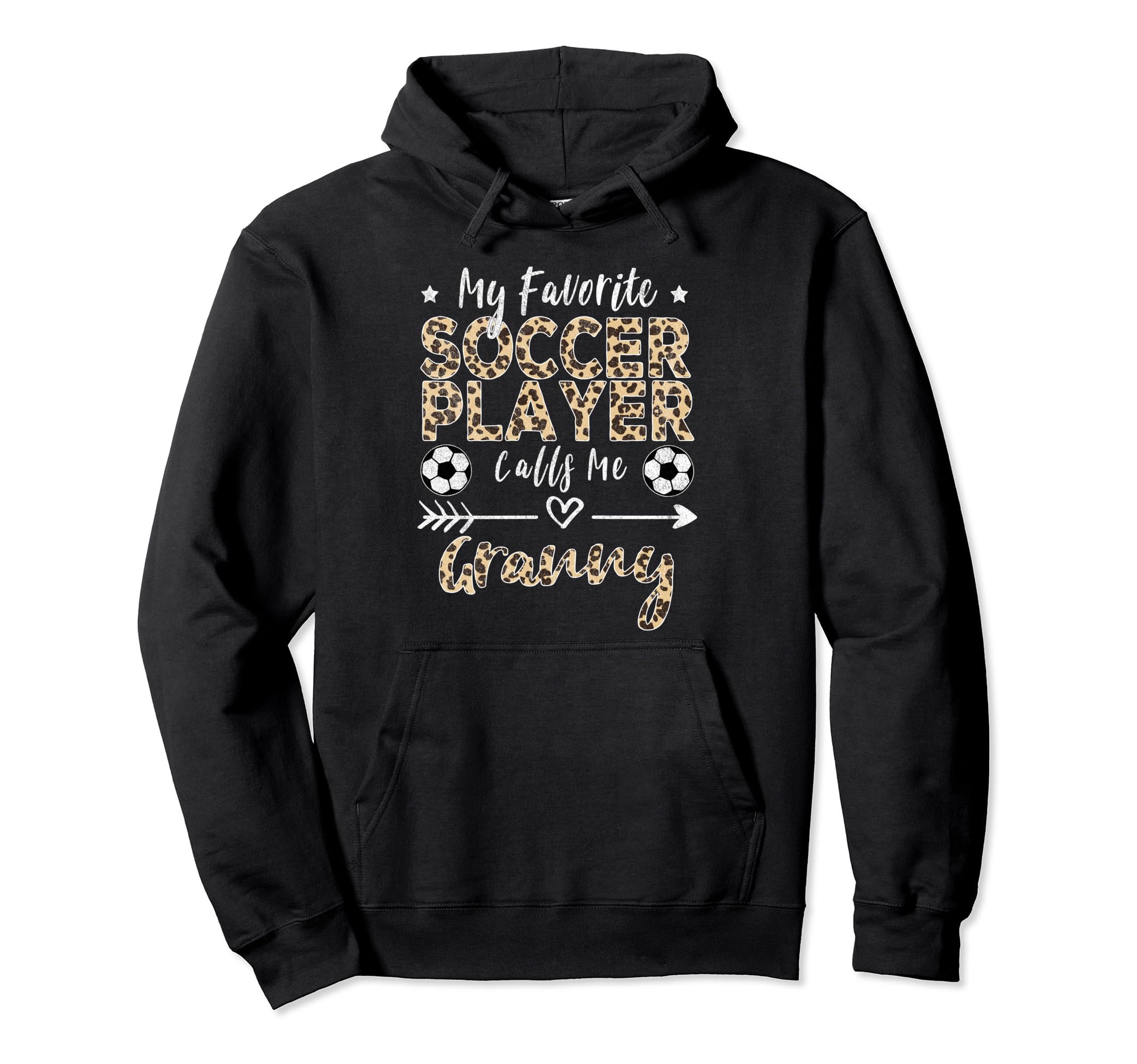 My Favorite Soccer Player Calls Me Granny Hoodie - Minimalist Print Unisex - T-Shirt, Sweatshirt, Hoodie