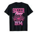 Soccer Mom Loud Proud Since 1974 T-Shirt - Aesthetic Graphic for Adults - T-Shirt, Sweatshirt, Hoodie