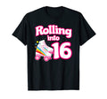 Skate Party 16Th Birthday Roller T-Shirt - Novelty Apparel for Adults - T-Shirt, Sweatshirt, Hoodie
