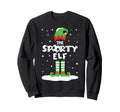 Snowy Soccer Elf Matching Family Costume Sweatshirt - Trendy Graphic Unisex - T-Shirt, Sweatshirt, Hoodie