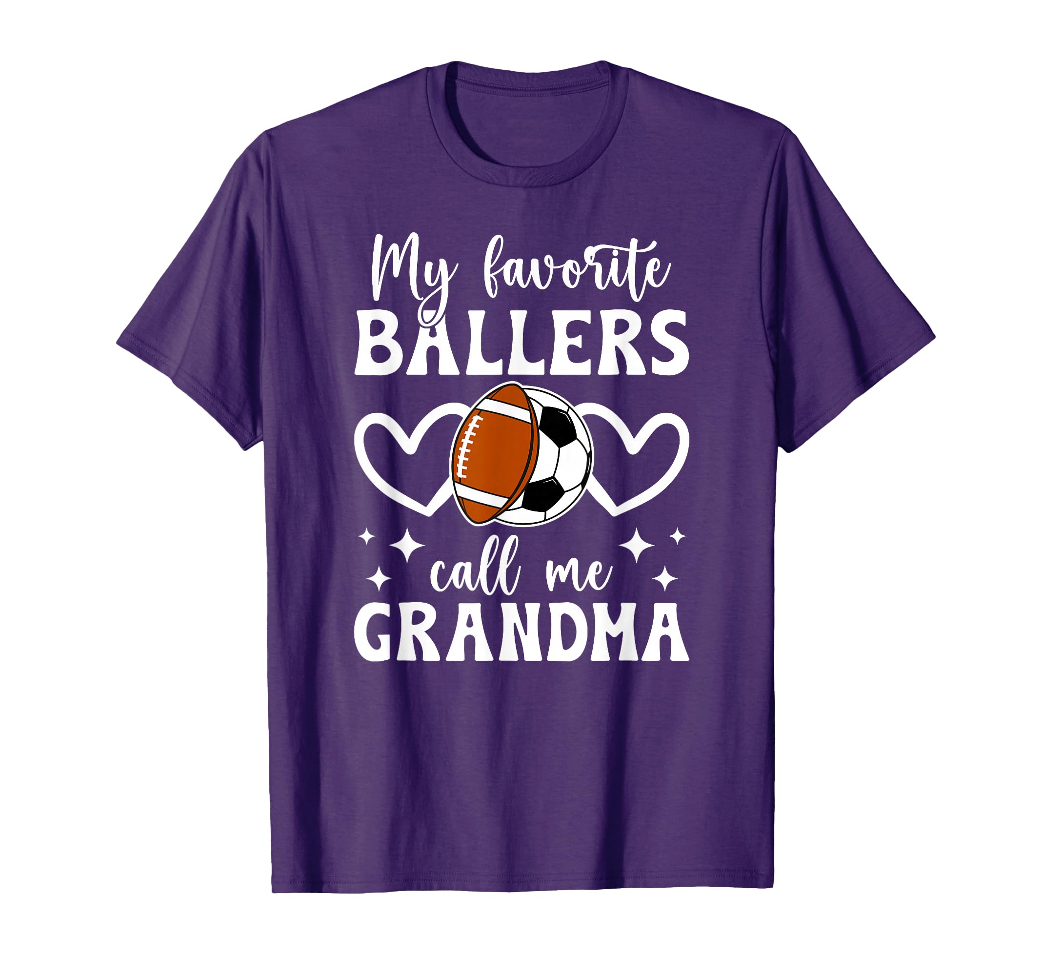 My Favorite Ballers Call Me Grandma T-Shirt - Trendy Graphic Men Women - T-Shirt, Sweatshirt, Hoodie