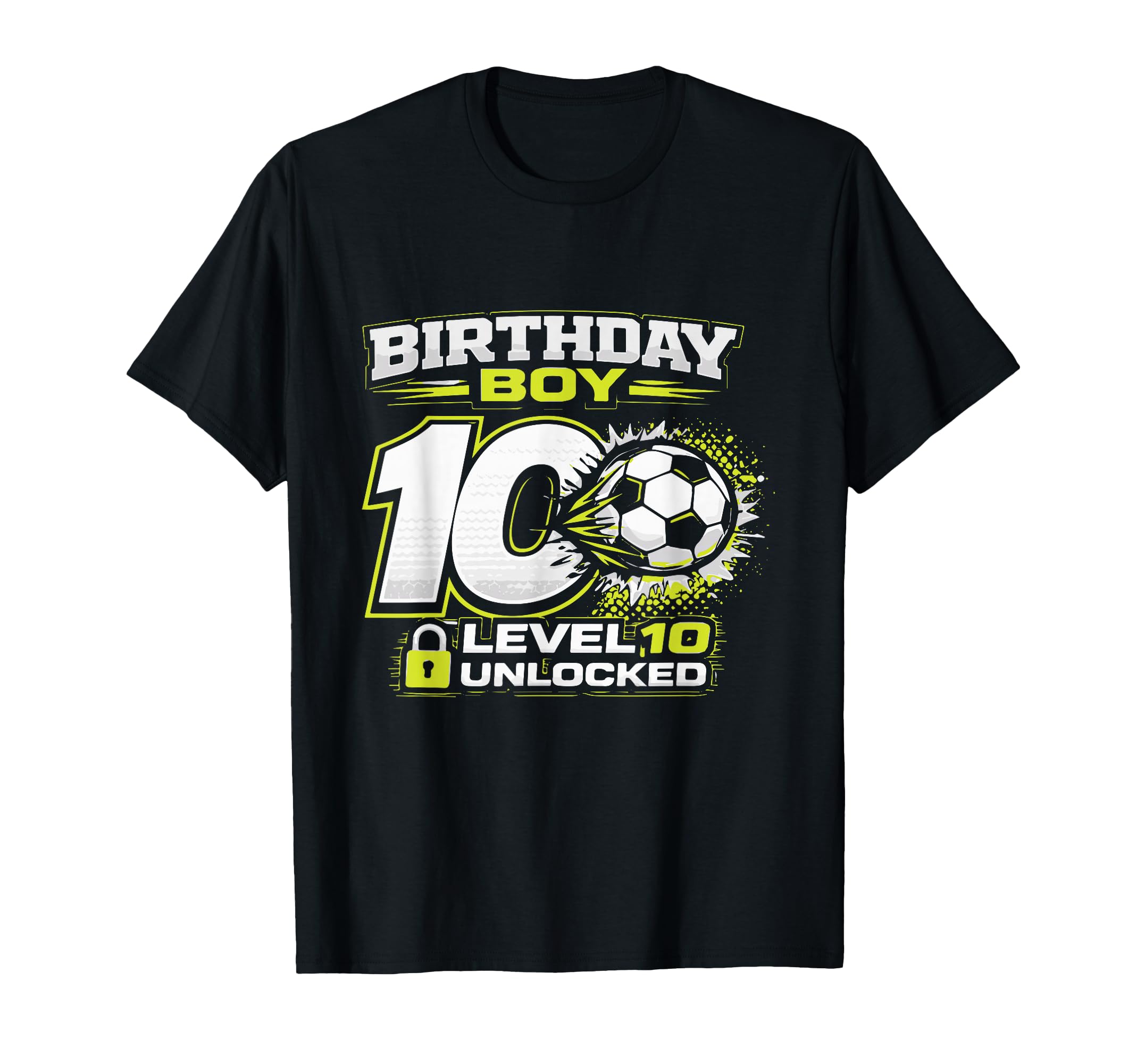 Bruh Its My 10Th Birthday Soccer T-Shirt - Graphic Print Men Women - T-Shirt, Sweatshirt, Hoodie
