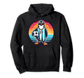 Funny Penguin Soccer Champion Bird Hoodie - Custom Art Print Men Women - T-Shirt, Sweatshirt, Hoodie