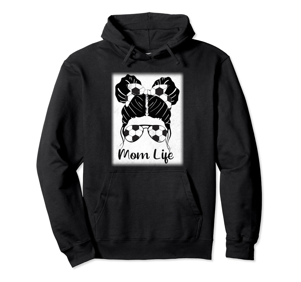Soccer Mom Funny Soccer Ball Glasses Hoodie - Streetwear Style Men Women - T-Shirt, Sweatshirt, Hoodie