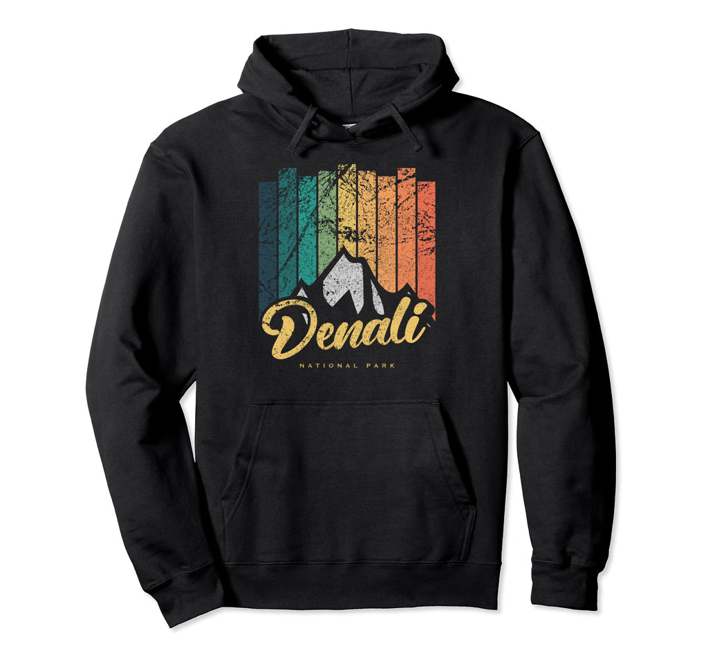 Denali National Park Us Denali Hoodie - Fun Novelty Design for Adults - T-Shirt, Sweatshirt, Hoodie