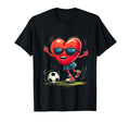 Heart Soccer Gift T-Shirt - Casual Everyday Wear for Adults - T-Shirt, Sweatshirt, Hoodie