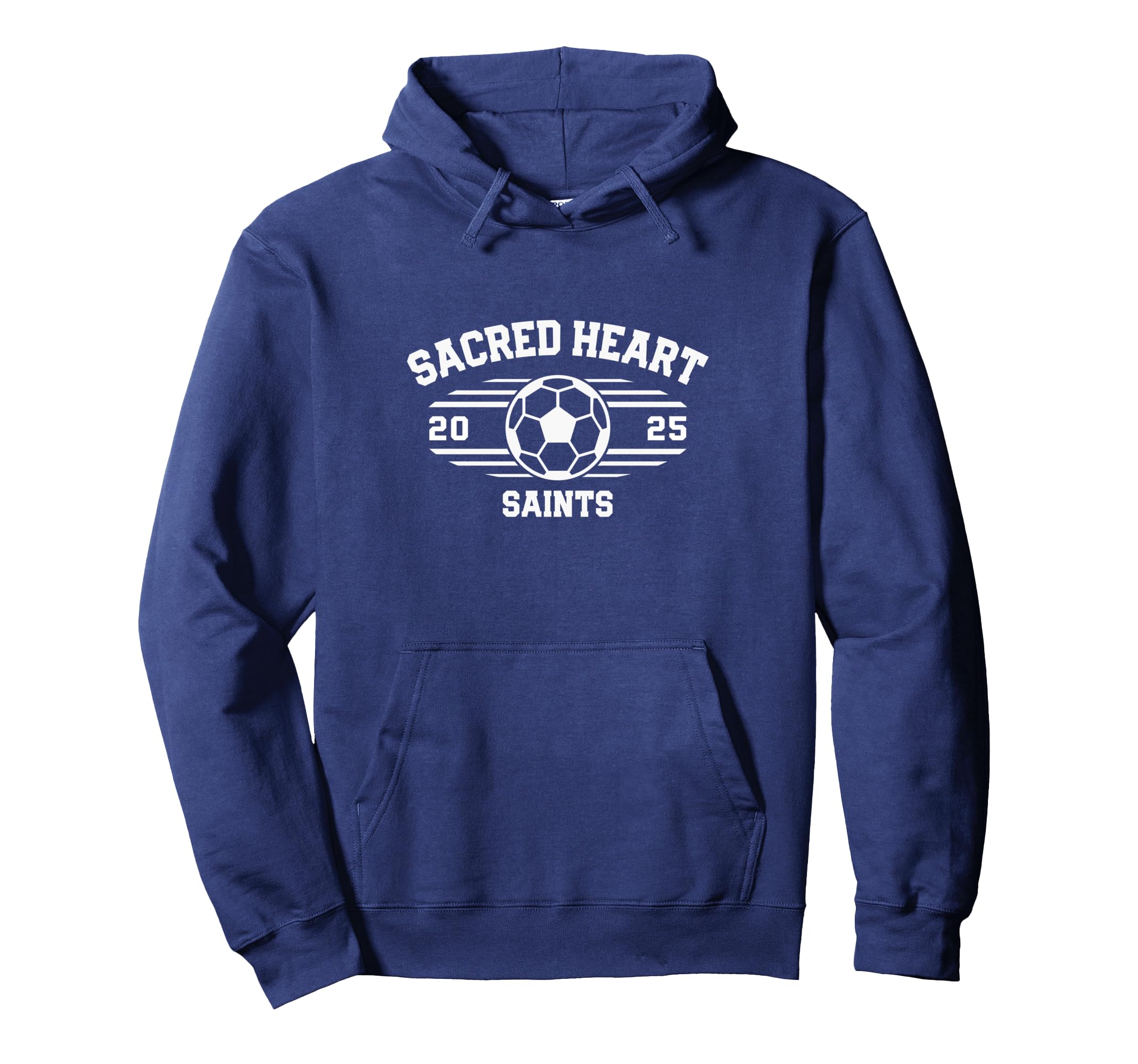 Sacred Heart Saints Soccer Ball 2025 Hoodie - Graphic Print Men Women - T-Shirt, Sweatshirt, Hoodie