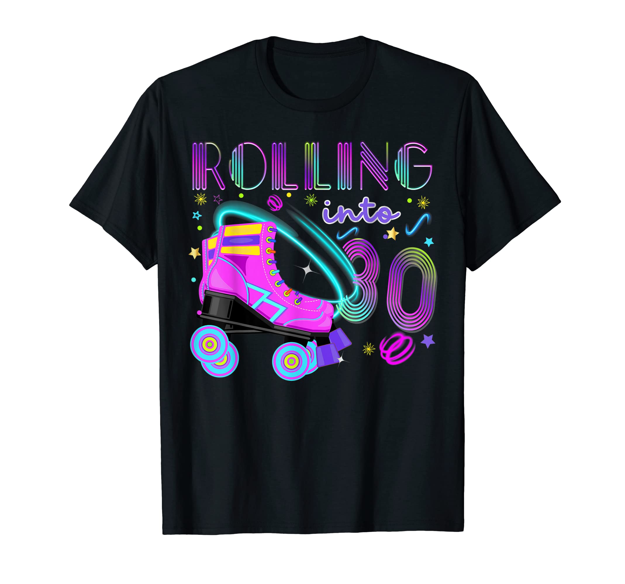 Roller Skating Party 80S 90S T-Shirt - Aesthetic Graphic Men Women - T-Shirt, Sweatshirt, Hoodie