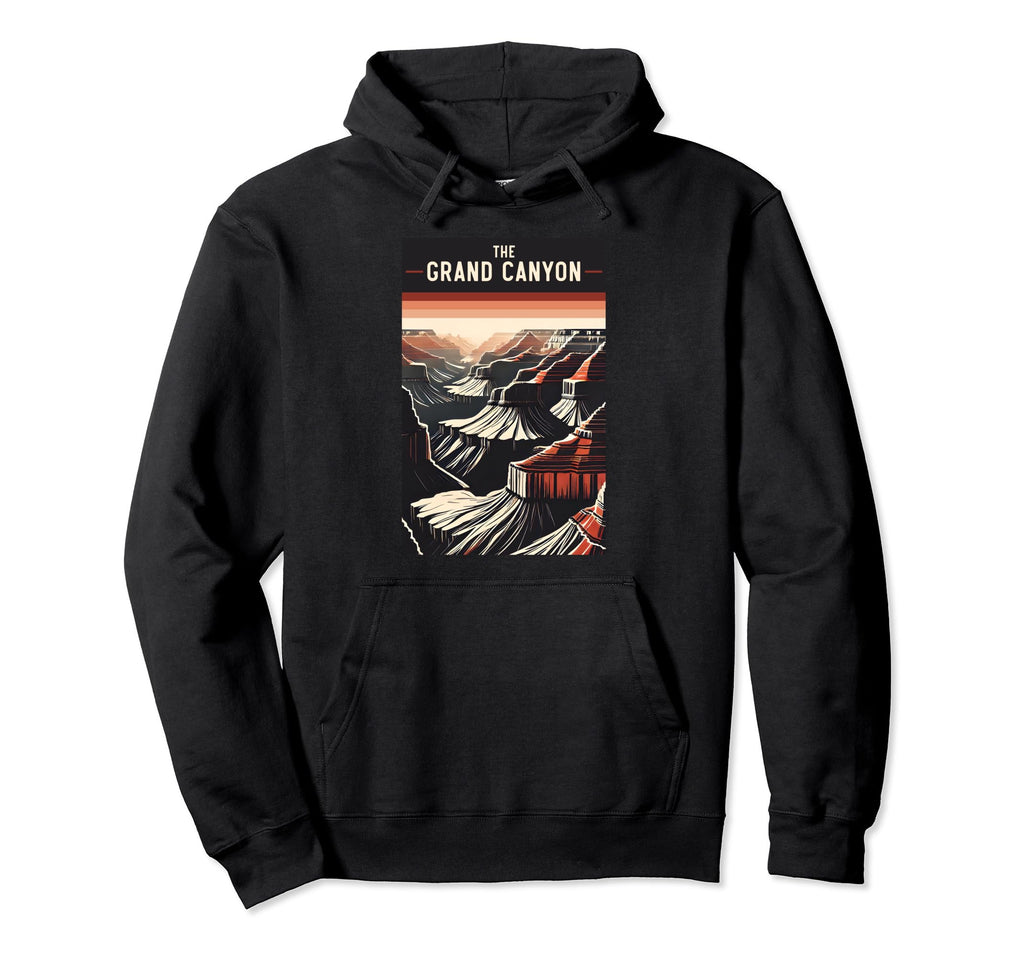 Grand Canyon National Park Grand Hoodie - Custom Art Print for Adults - T-Shirt, Sweatshirt, Hoodie