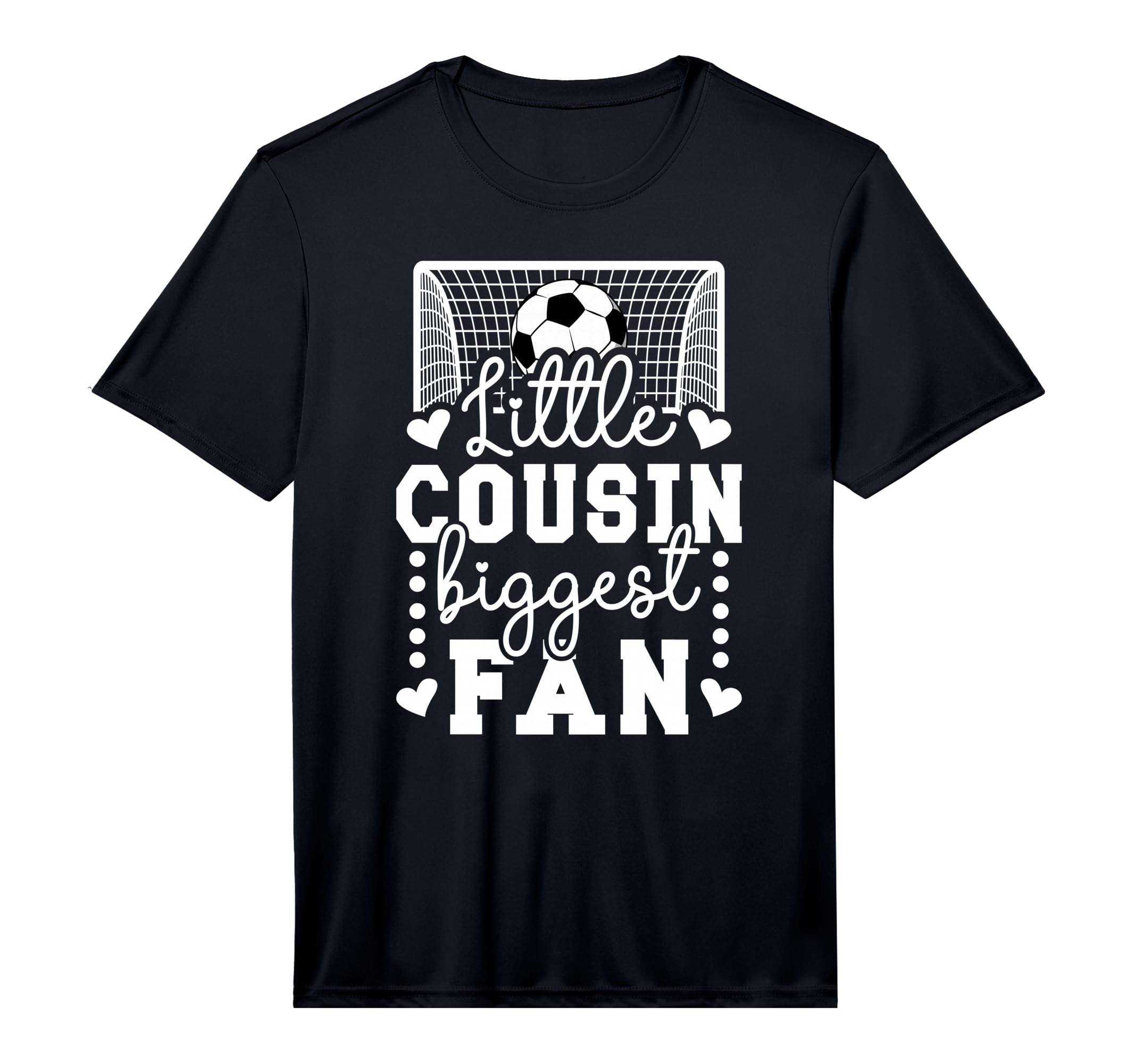 Little Cousin Soccer Goalie Cousin T-Shirt - Minimalist Print for Adults - T-Shirt, Sweatshirt, Hoodie