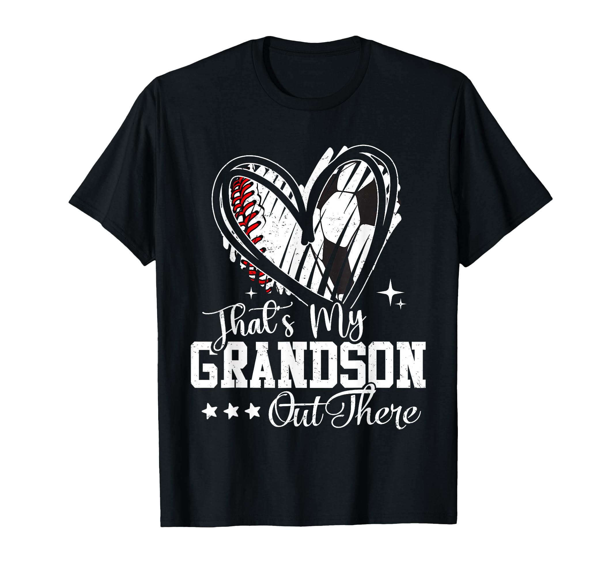 Thats My Grandson Out There Baseball T-Shirt - Minimalist Print Unisex - T-Shirt, Sweatshirt, Hoodie