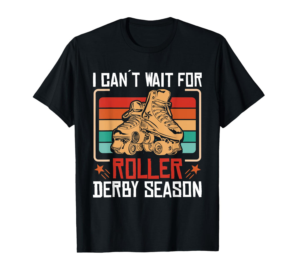 Roller Derby Skate Colorful Roller Skating T-Shirt - Novelty Apparel Unisex - T-Shirt, Sweatshirt, Hoodie