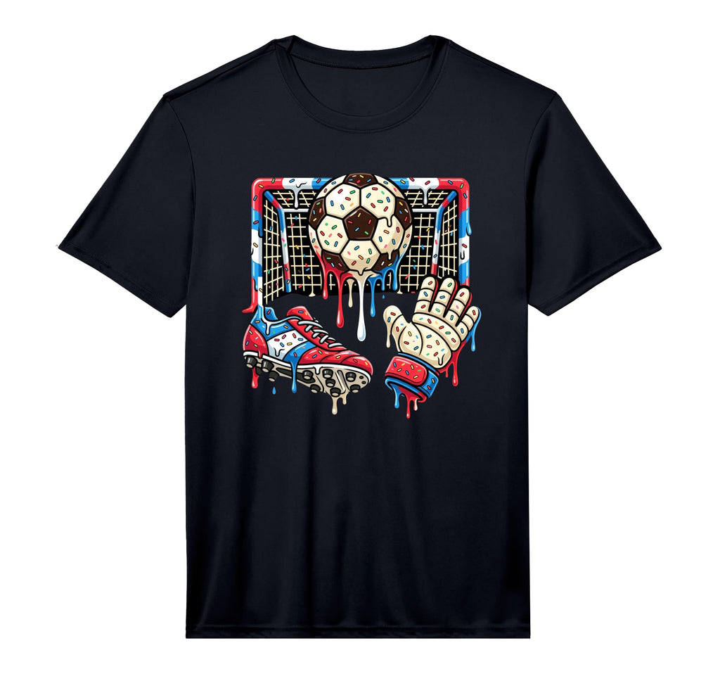 Soccer Drip Ball Cleat Boot T-Shirt - Fun Novelty Design for Adults - T-Shirt, Sweatshirt, Hoodie