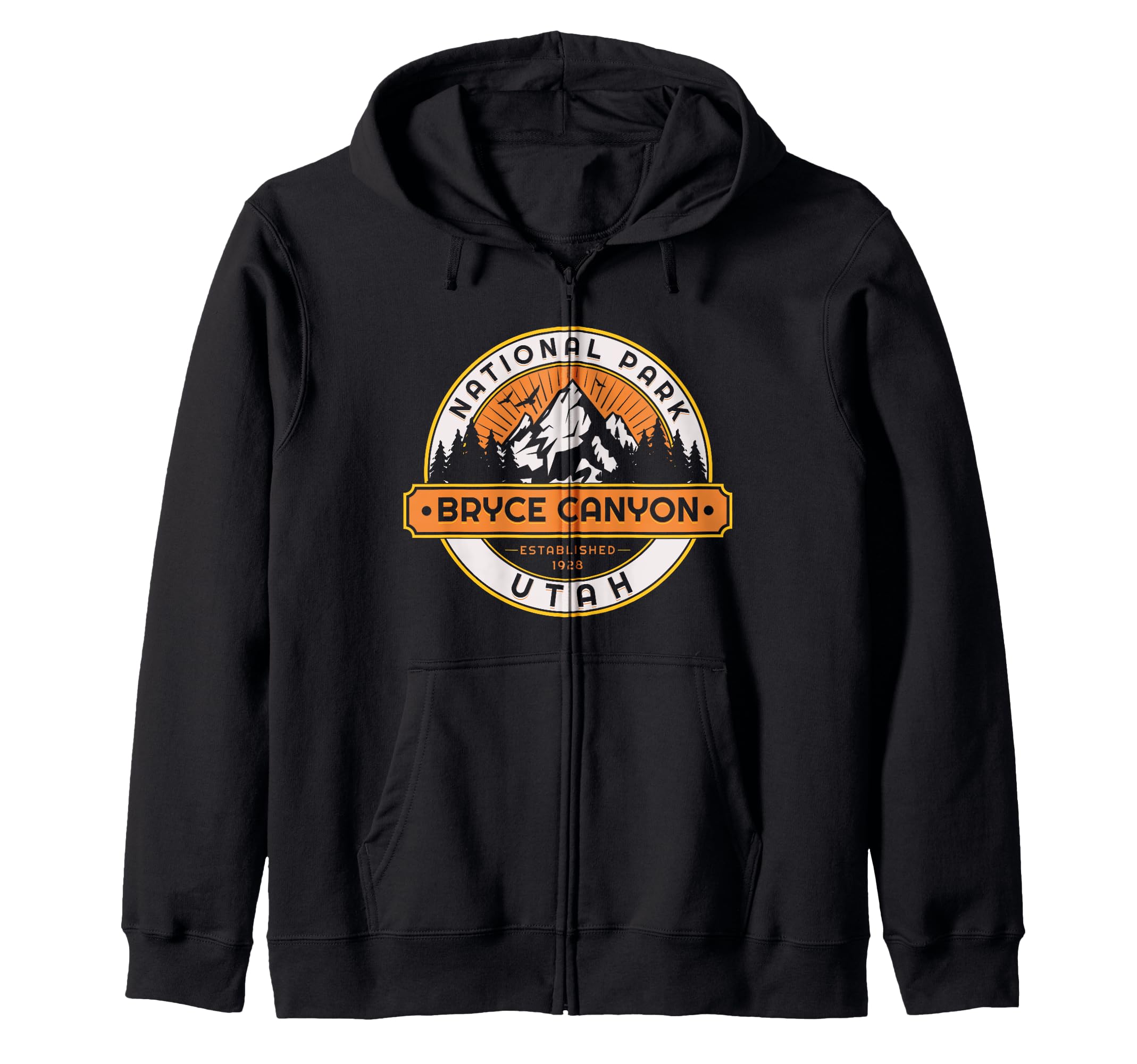 Bryce Canyon National Park Utah Usa Hoodie - Fun Novelty Design for Adults - T-Shirt, Sweatshirt, Hoodie