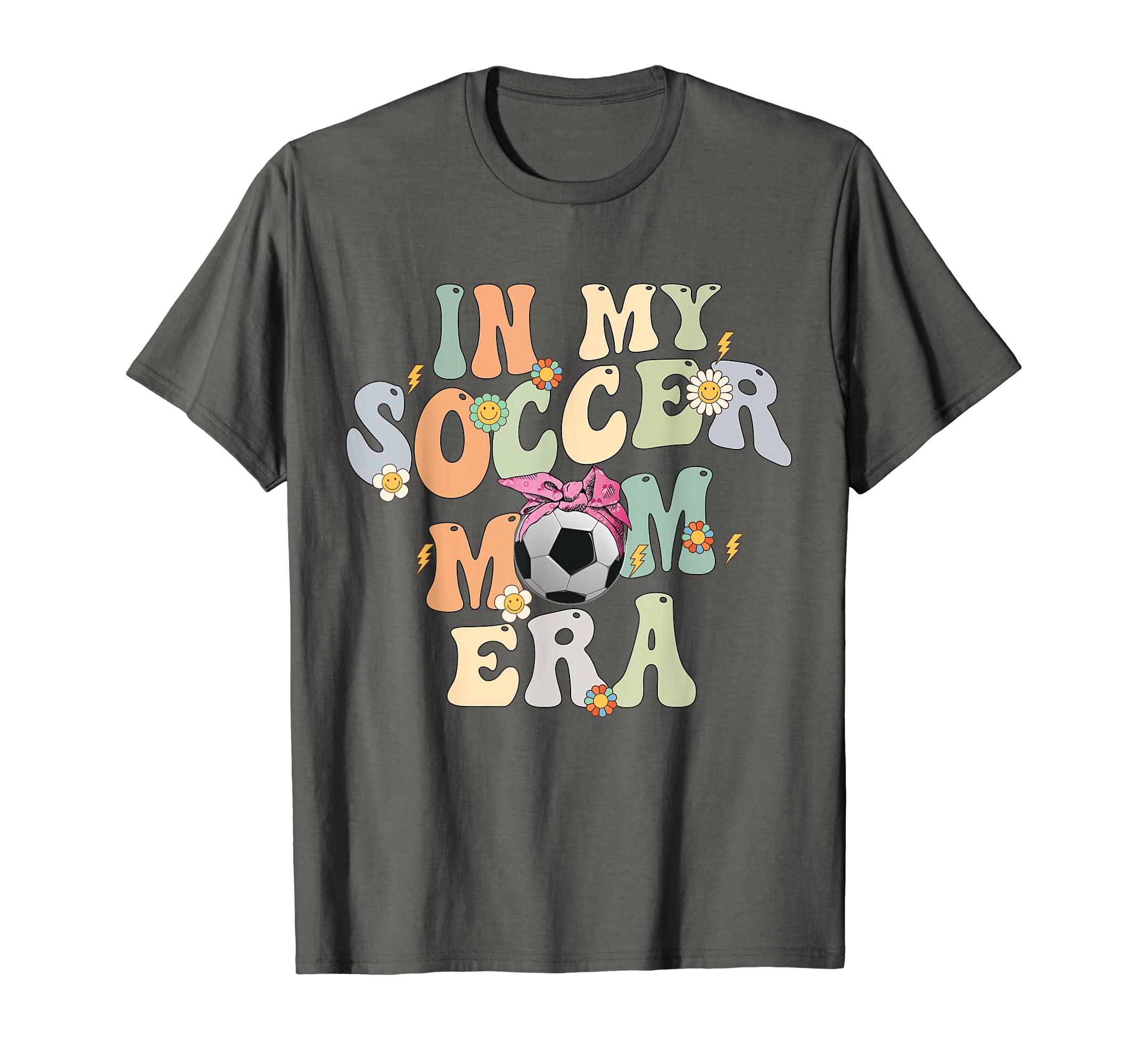Groovy My Soccer Mom Era Hoodie - Unique Graphic Men Women - T-Shirt, Sweatshirt, Hoodie
