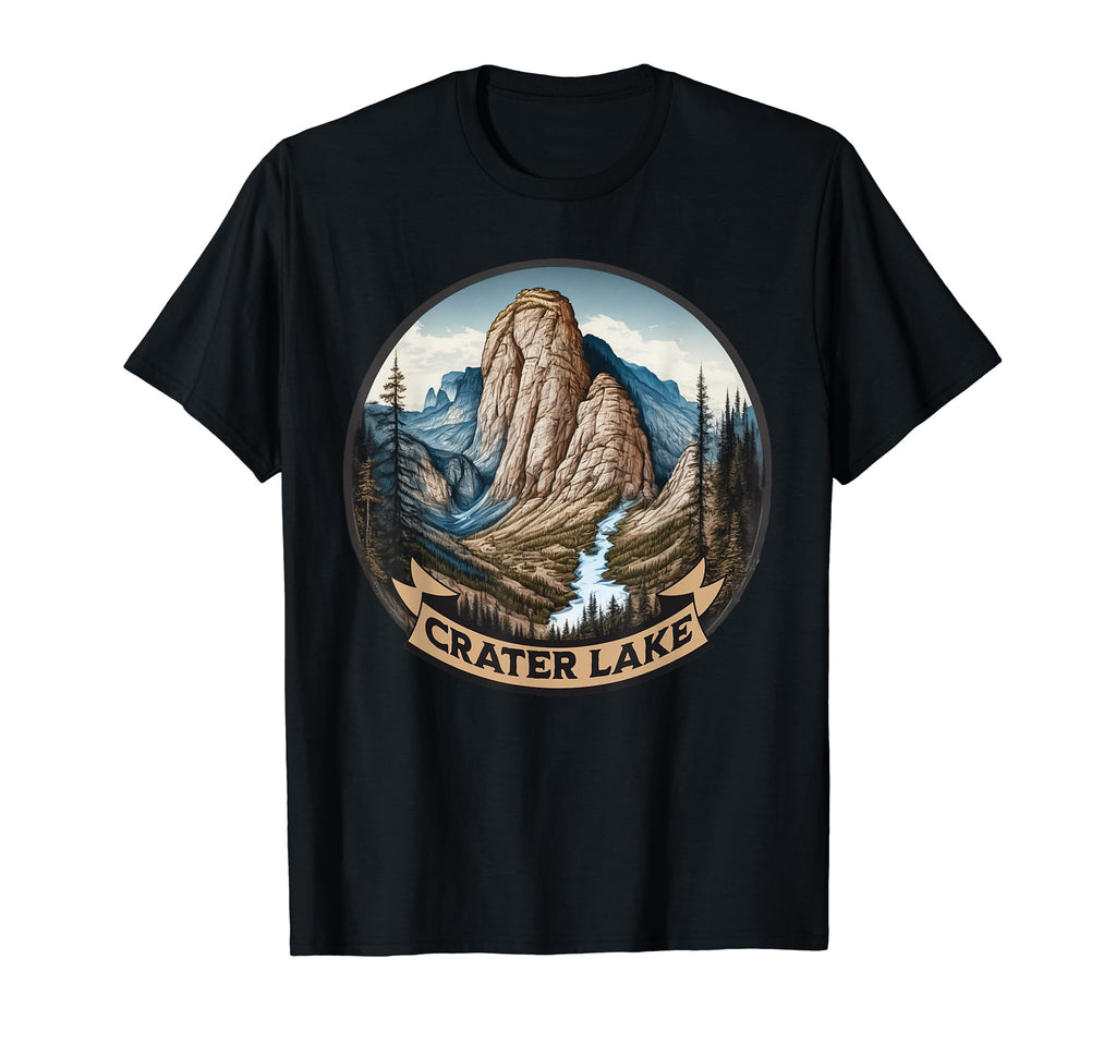Crater Lake National Park Oregon Usa T-Shirt - Unique Graphic Men Women - T-Shirt, Sweatshirt, Hoodie
