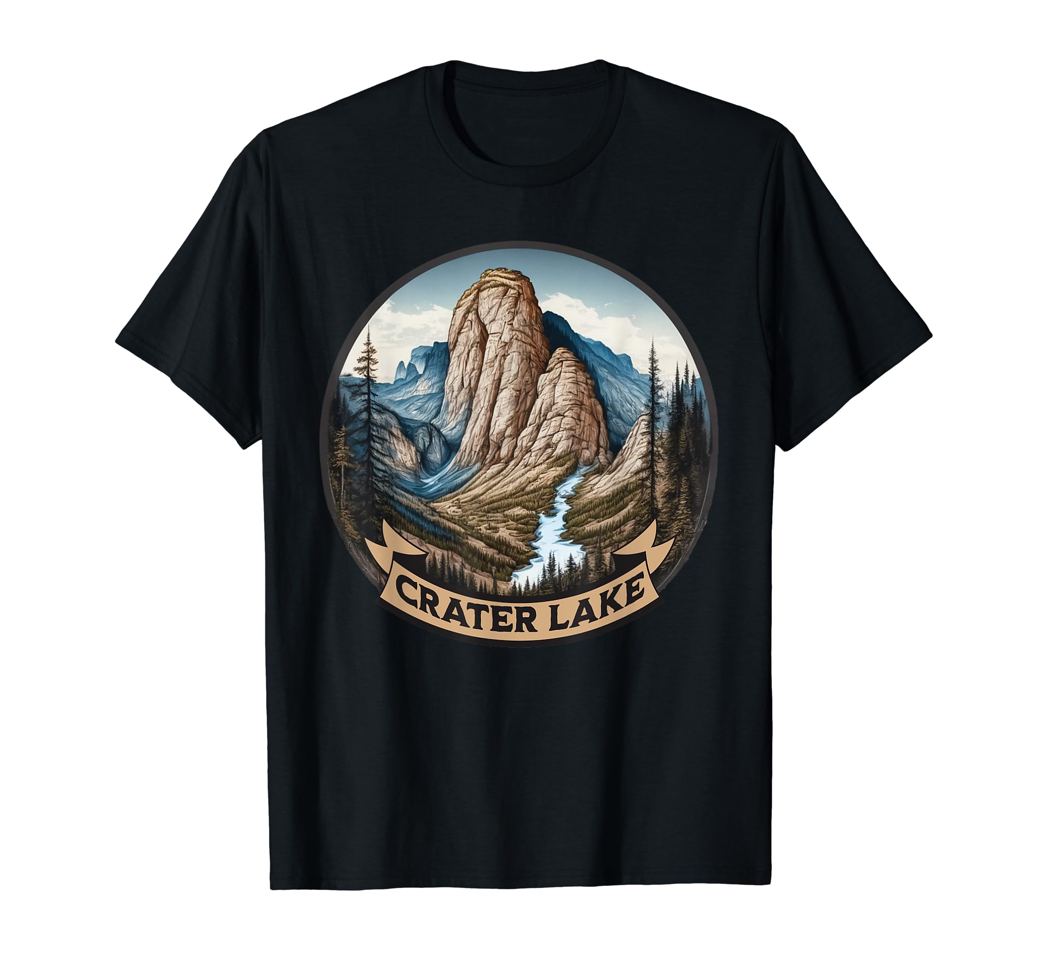 Crater Lake National Park Oregon Usa T-Shirt - Unique Graphic Men Women - T-Shirt, Sweatshirt, Hoodie