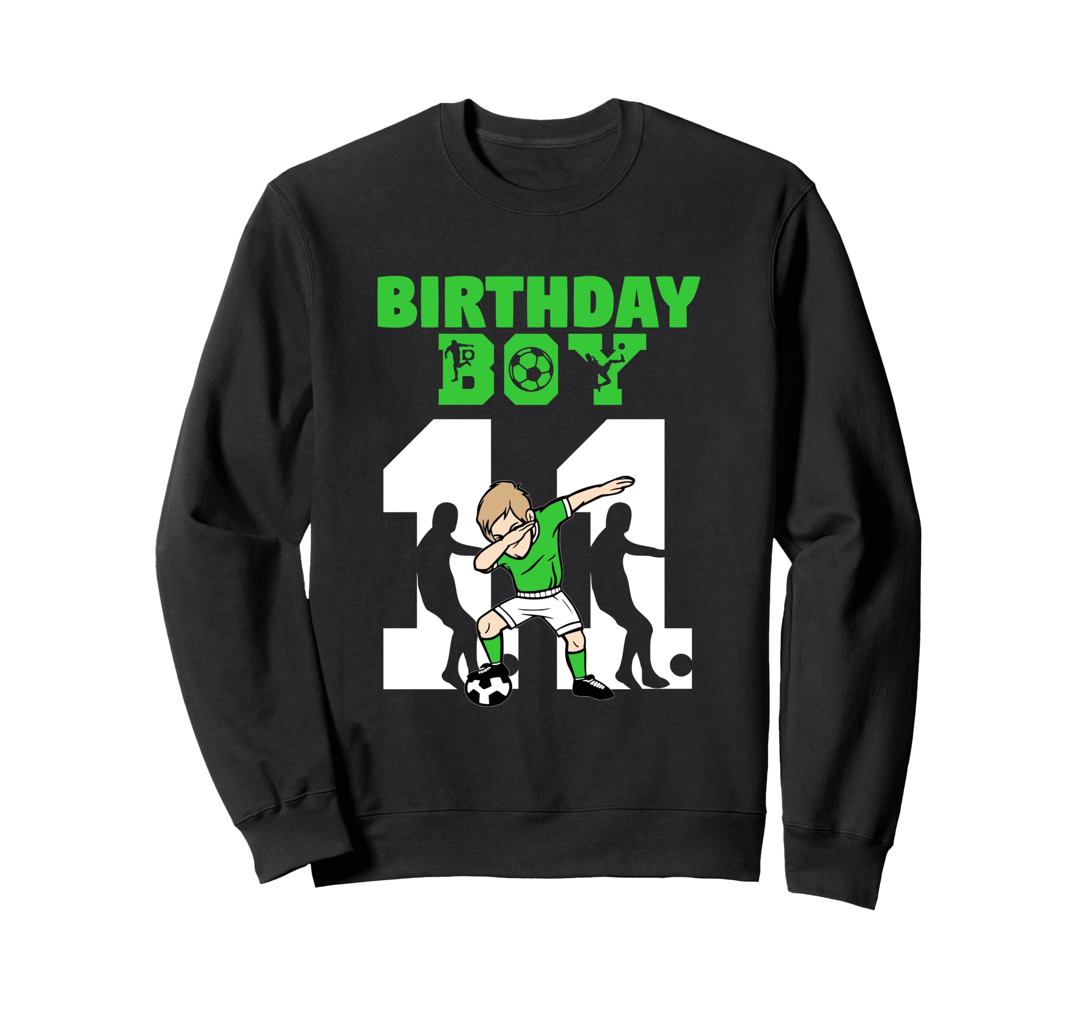 11Th Birthday Soccer Lover 11 Sweatshirt - Minimalist Print for Adults - T-Shirt, Sweatshirt, Hoodie