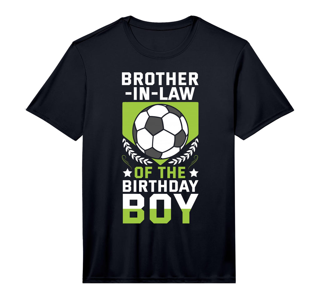 Brother Law Birthday Soccer Player T-Shirt - Minimalist Print Men Women - T-Shirt, Sweatshirt, Hoodie